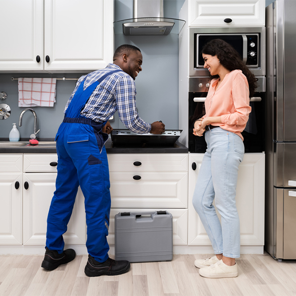 can you provide an estimate for cooktop repair before beginning any work in Johnsburg